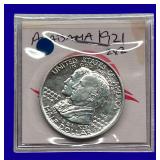 1921 Alabama Silver Half Dollar