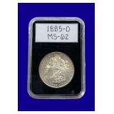 1885-O Morgan Silver Dollar