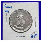 1921 Pilgrim Silver Half Dollar