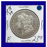 1878-CC Morgan Silver Dollar