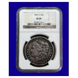 1895-S Morgan Silver Dollar NGC VF30