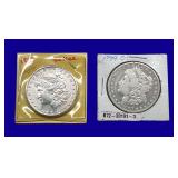1899-O Morgan Silver Dollars
