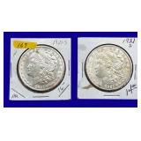 1921-S Morgan Silver Dollars