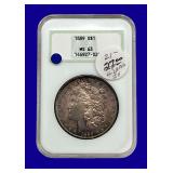 1889-P Morgan Silver Dollar NCGS MS63