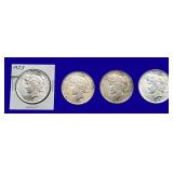 1923-P Peace Silver Dollars