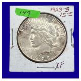 1923-S Peace Silver Dollar