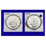 1888-P Morgan Silver Dollars