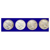 1923-P Peace Silver Dollars