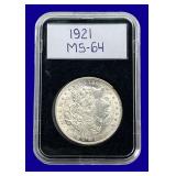 1921-P Morgan Silver Dollar
