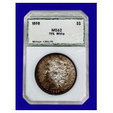 1898-P Morgan Silver Dollar PCI MS62