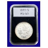 1897-S Morgan Silver Dollar