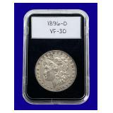 1896-O Morgan Silver Dollar