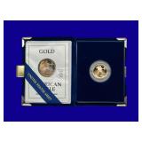 US Mint 1991 American Eagle Gold Coin