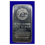 10 Ounce Engelhard Silver Bar
