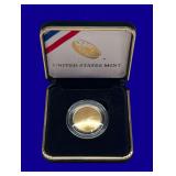 US Mint 2014 "Baseball Hall of Fame Comm" Gold Coin
