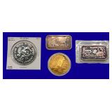 4 Ounces of Silver Rounds