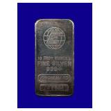 10 Ounce Engelhard Silver Bar