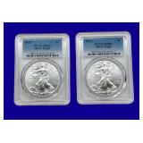 2012 Silver Eagle PCGS MS-69