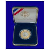 US Mint 2000 "Library of Congress Comm Coin Program" Gold/Platinum Coin