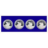 4 Ounces of Silver Rounds