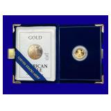 US Mint 1992 American Eagle Gold Coin