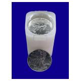 Silver Eagle Coins, qty-20