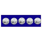 5 Ounces of Silver Rounds