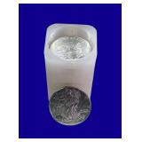 Silver Eagle Coins, qty-20