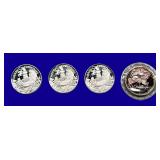 4 Ounces of Silver Rounds