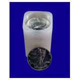 Silver Eagle Coins, qty-20