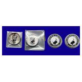 4 Ounces of Silver Rounds