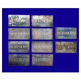 200 Grams "The Silver Mint" Silver Bars