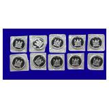 10 Ounces of Silver Rounds