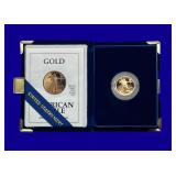 US Mint 1992 American Eagle Gold Coin
