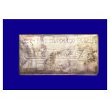 100 Ounce Engelhard Silver Bar