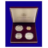 US Mint 1995 "Olympic Coins of the Atlanta Centennial Olympic Games" Gold & Silver Coin Set