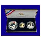 US Mint 2017 "Boys Town Cent Comm Coin Program" Gold & Silver Coin Set