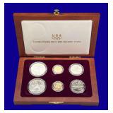 US Mint 1992 "Olympic Coins" Gold & Silver Coin Set