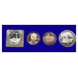 4 Ounces of Silver Rounds