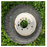 Spare Tire & Wheel for Header Cart