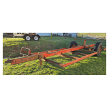 Round Bale Trailer with 3-Pt Bale Spear Attachment