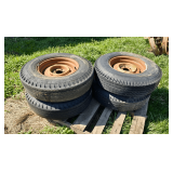 7.00-15 Implement Tires on 5-Lug Rims