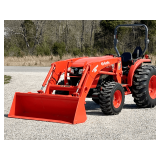 2022 Kubota MX5400 HST 4x4 Tractor with Kubota LA1065 Loader