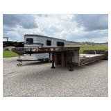 1995 Trail King Flatbed Semi Trailer
