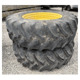 Firestone Radial 600/65R38 Tires on JD Sprayer 12 Bolt Wheels