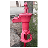 Red Cast Iron Water Pump