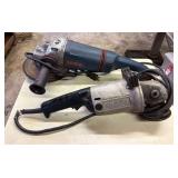 Bosch 7' & Makita 7' Electric Grinders