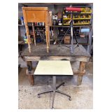 Shop Table & Related Items
