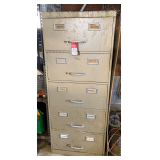 Metal Shop Cabinet & Contents