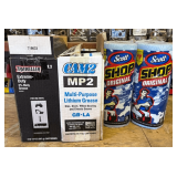 Grease Tubes & Shop Towels